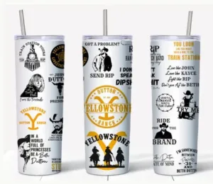 Yellowstone quotes- 20oz stainless steel Tumbler