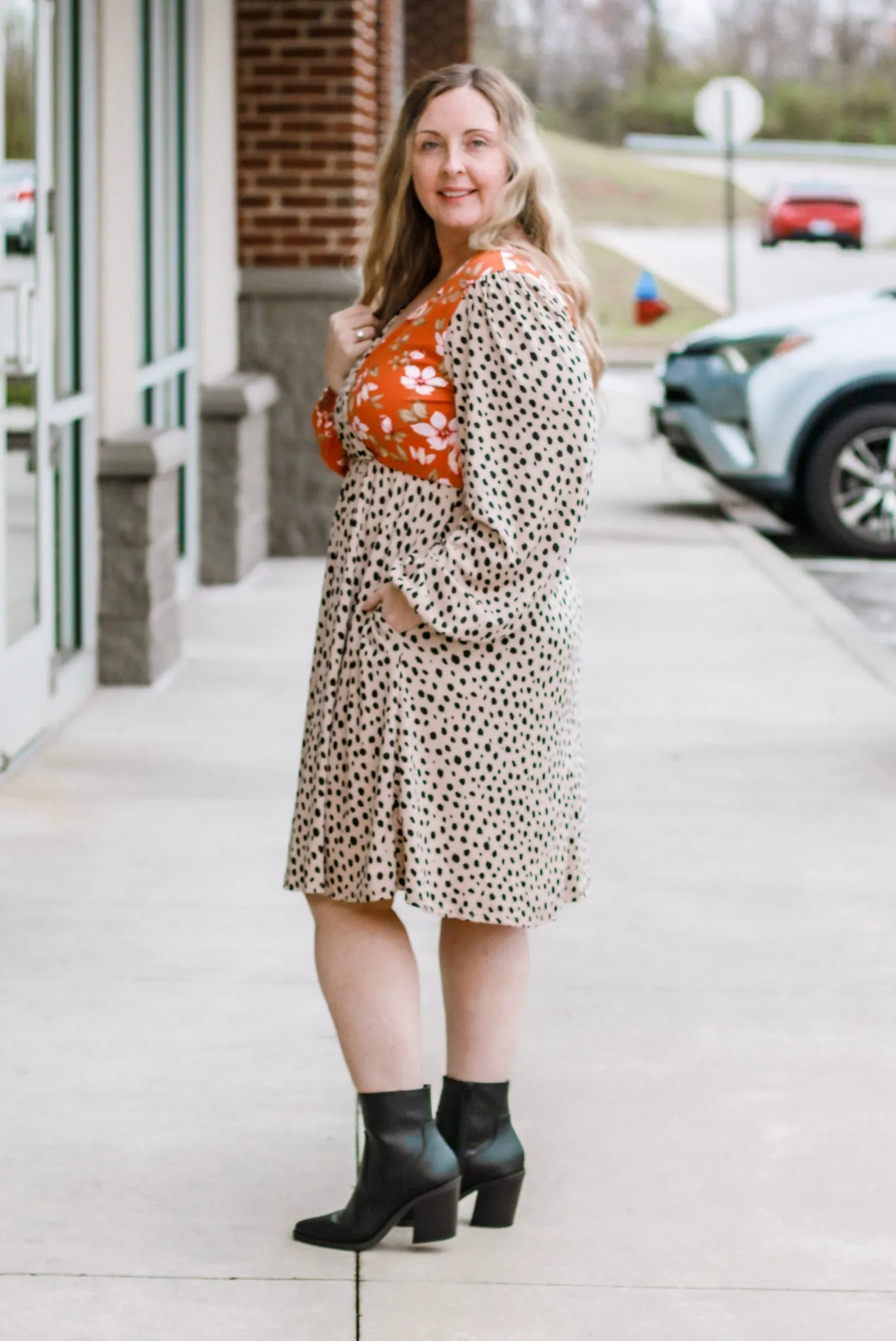 You're So Unique Patterned Dress